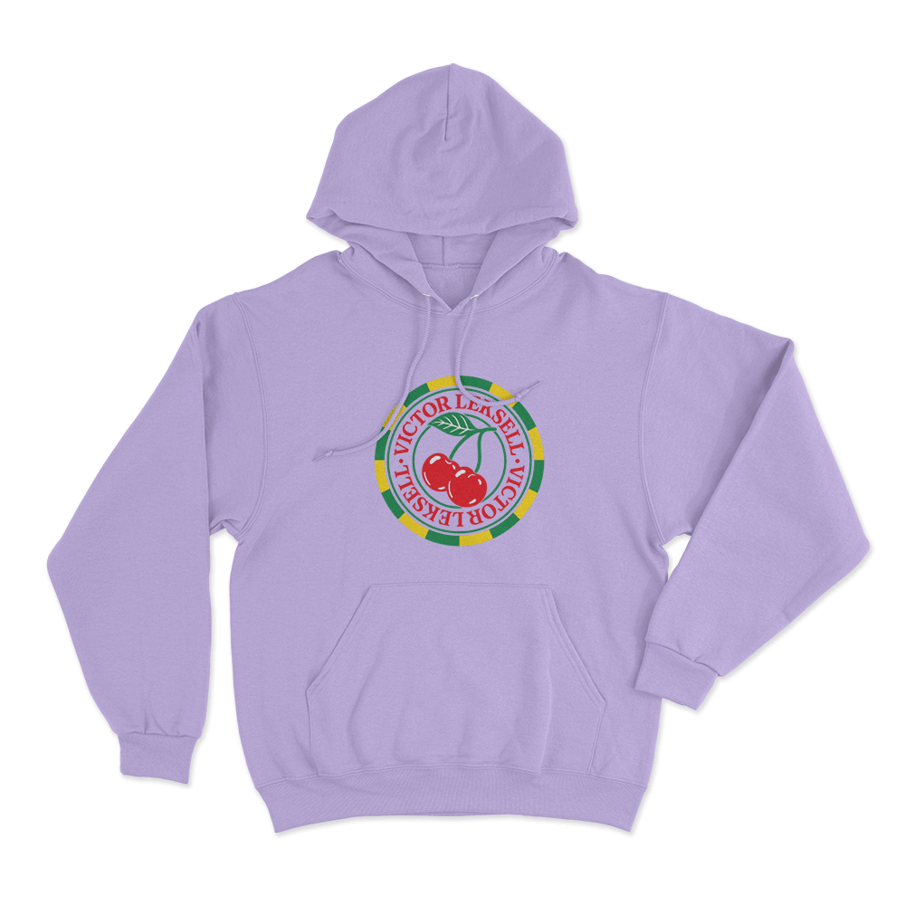 Victor Leksell Cherry Unisex Hoodie Purple Victor Leksell Cherry Unisex Hoodie Purple