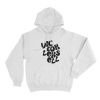 Victor Leksell Logo Unisex Hoodie White