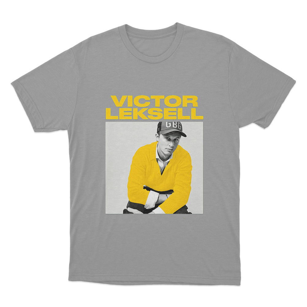 Victor Leksell Portrait Unisex T Shirt Grey Victor Leksell Portrait Unisex T Shirt Grey