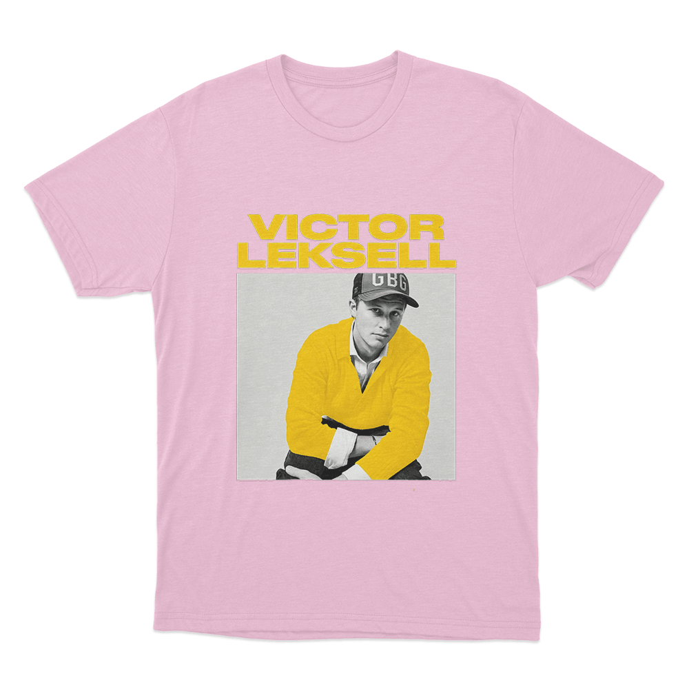 Victor Leksell Portrait Unisex T Shirt Pink Victor Leksell Portrait Unisex T Shirt Pink