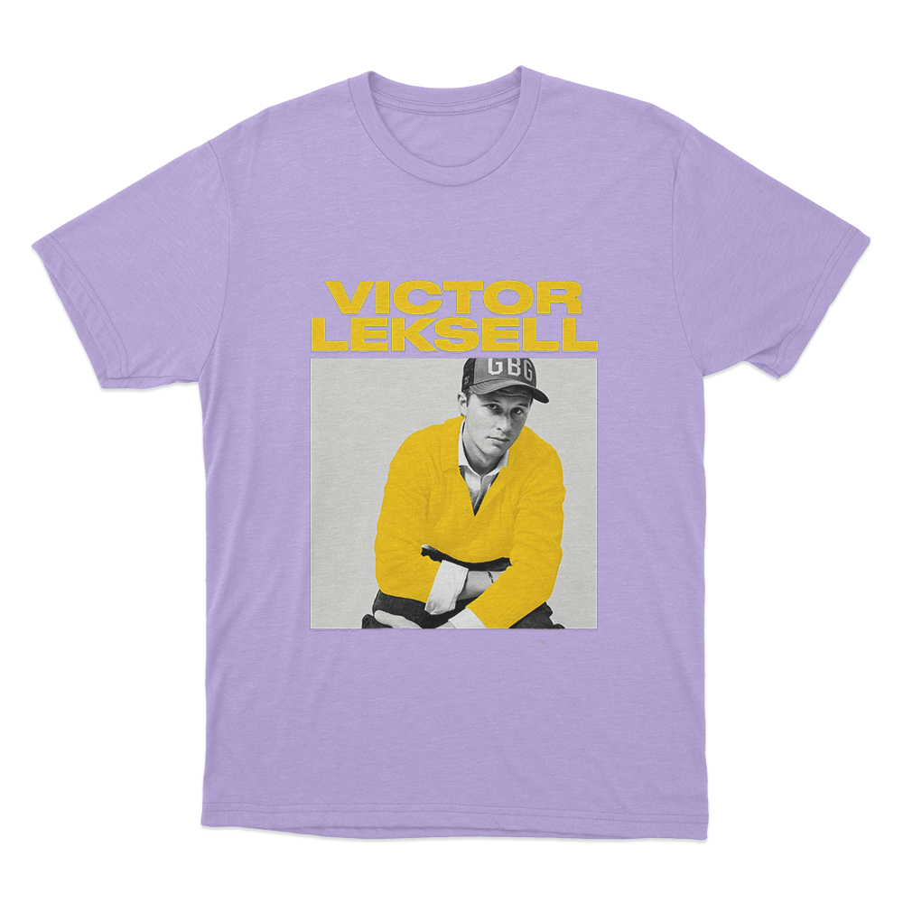 Victor Leksell Portrait Unisex T Shirt Purple Victor Leksell Portrait Unisex T Shirt Purple