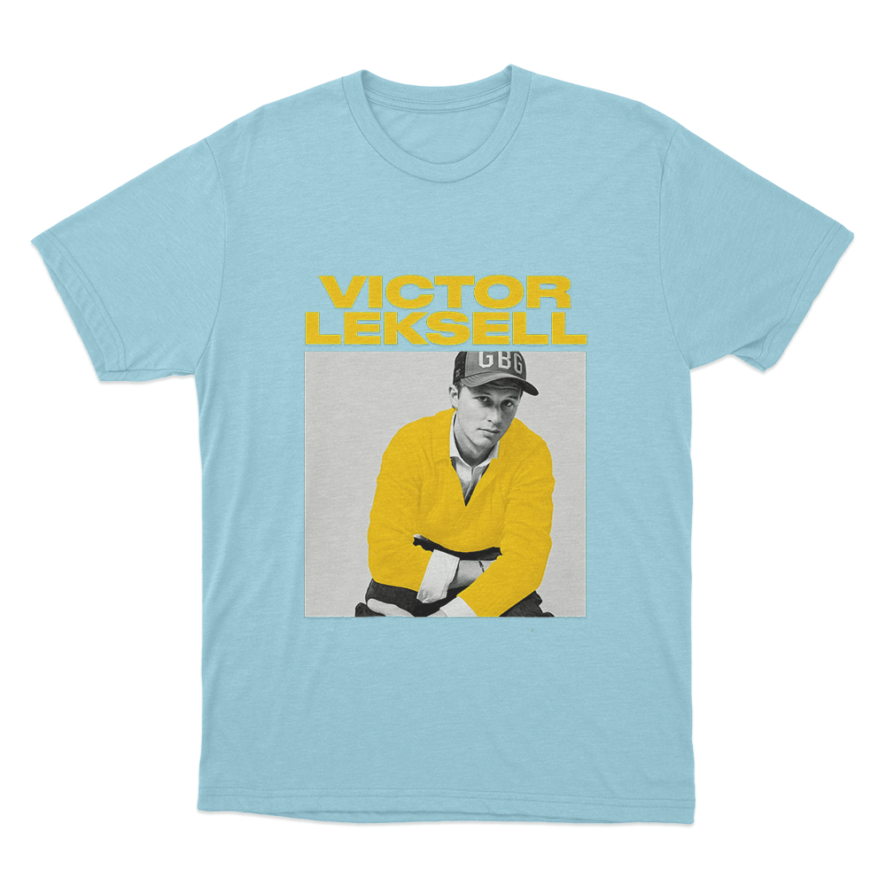 Victor Leksell Portrait Unisex T Shirt Sky Blue Victor Leksell Portrait Unisex T Shirt Sky Blue