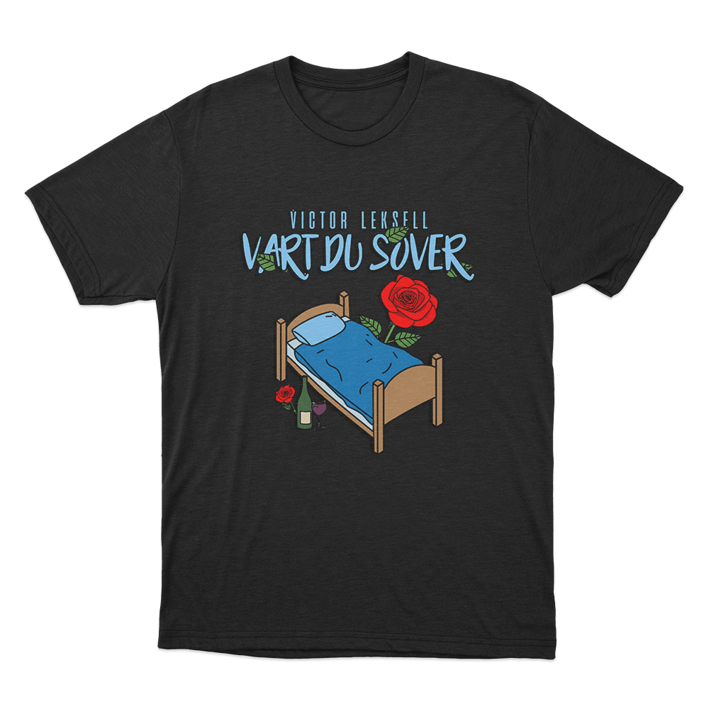 Victor Leksell Vart Du Sover Unisex T Shirt Black Victor Leksell Vart Du Sover Unisex T Shirt Black